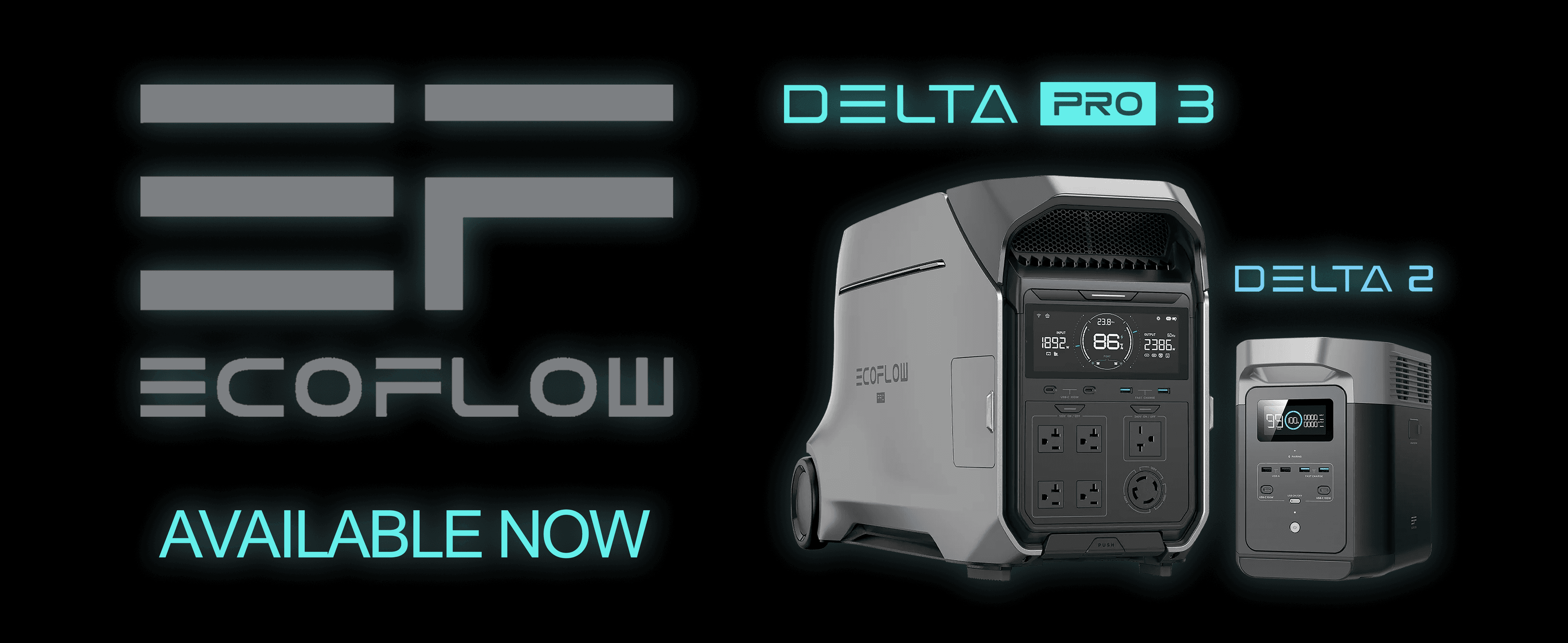 EcoFlow Delta Pro 3 & Delta 2