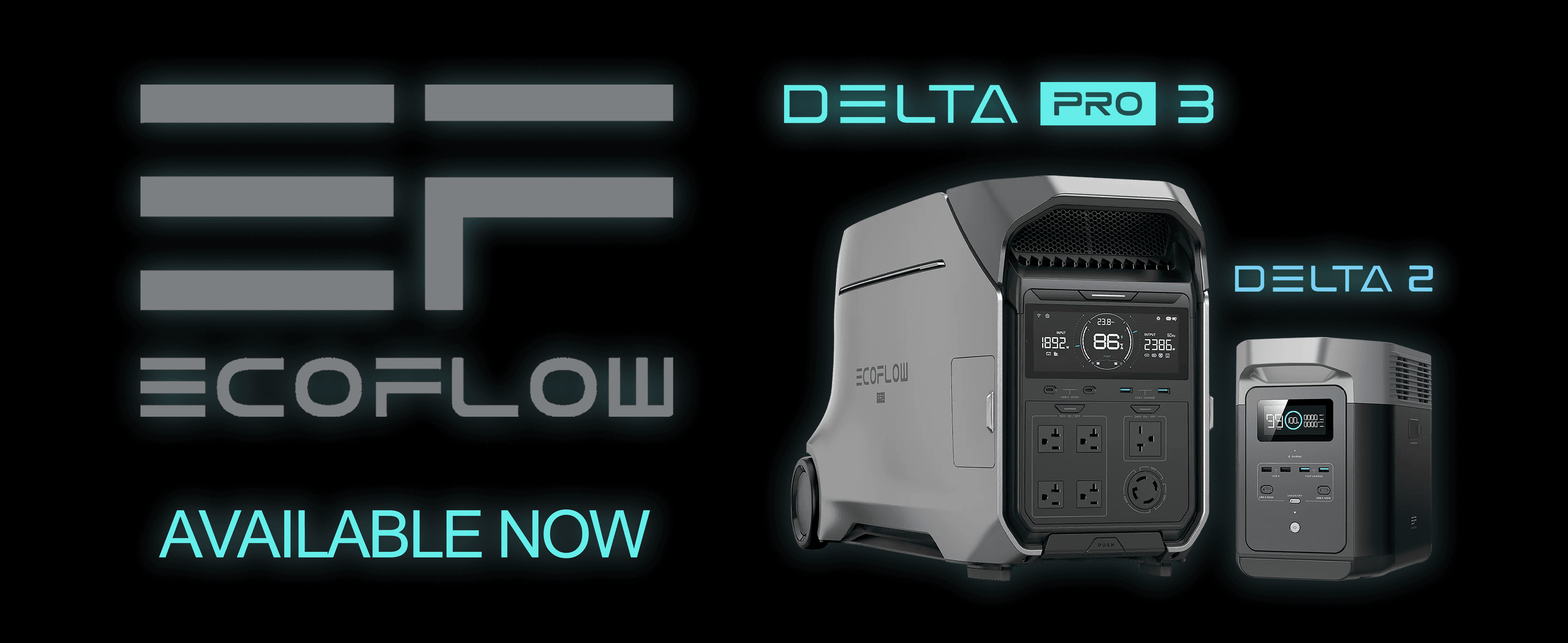 EcoFlow Delta Pro 3 & Delta 2